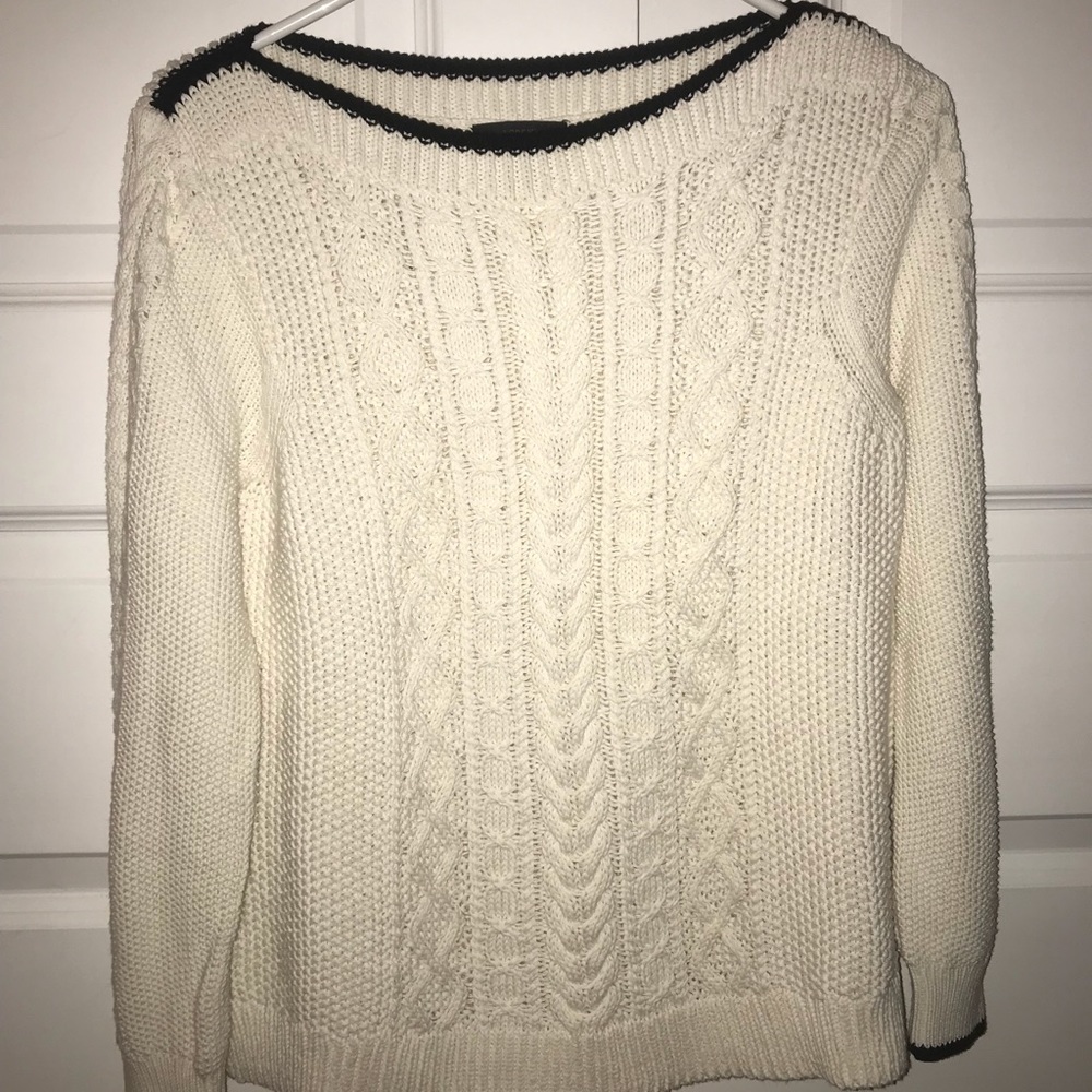J.Crew Cable knit sweater
